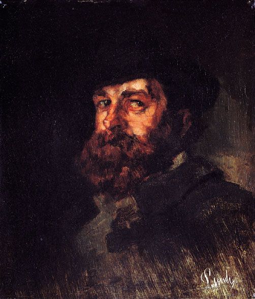 Portrait of the painter Karl Hagemeister