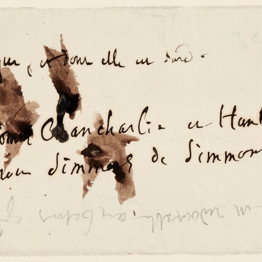 Copeau pour "L'Homme qui rit" [Le vicomte Clancharlie et Hankerville..."]