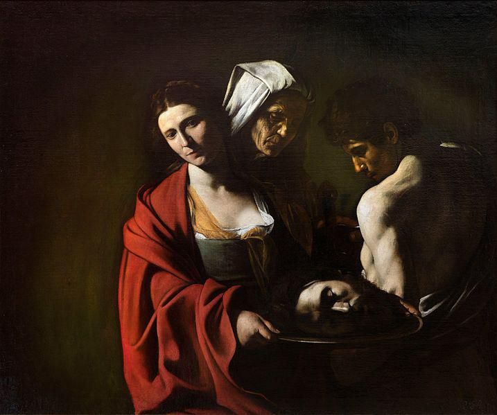 Salome with the Head of John the Baptist (Caravaggio, Madrid)