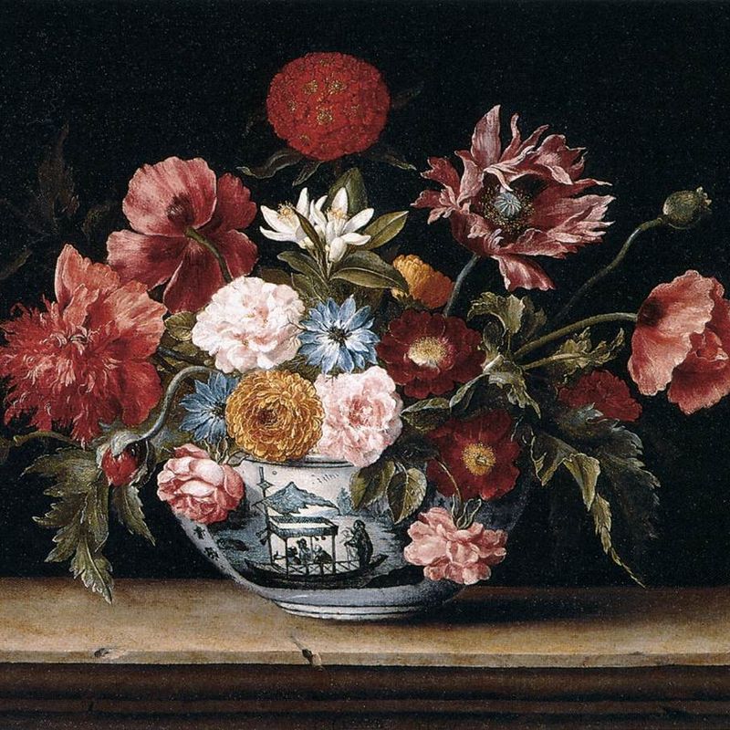 Chinese Bowl with Flowers