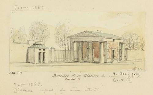 Barrière de la Glacière (Gentilly), 13ème arrondissement, Paris, 1860