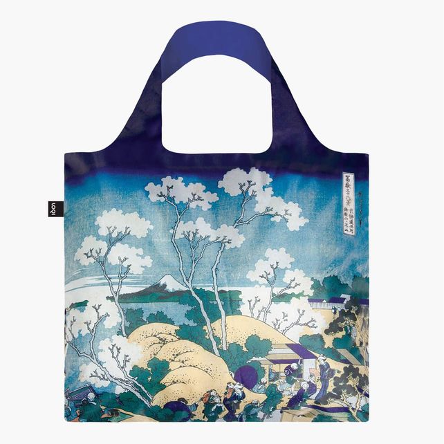 Fuji from Gotenyama Recycled Bag, 1830-32, Hokusai LOQI