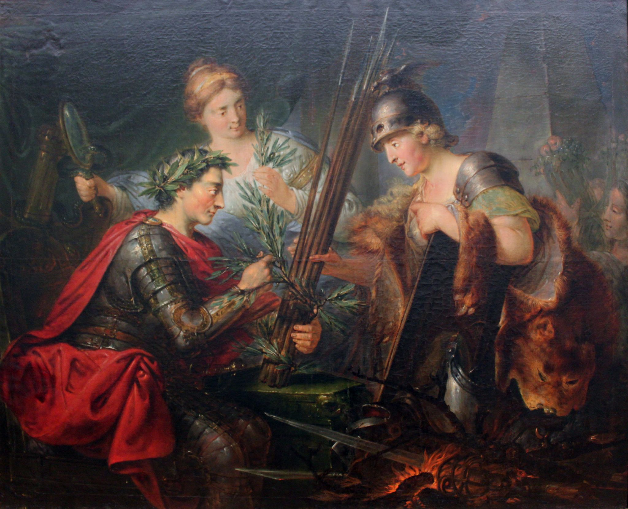 Allegory of Frederick the Great as Founder of the Alliance of German Princes 