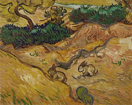 Vincent van Gogh - Landscape with Rabbits Smartify Editions