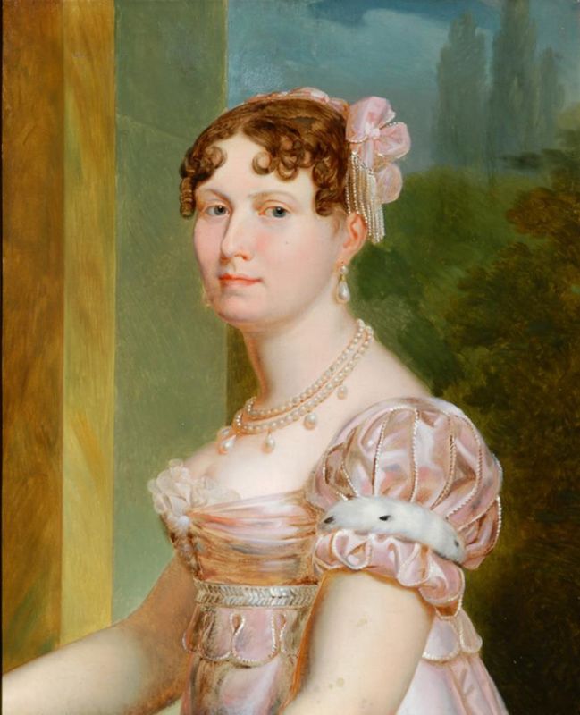 Portrait of Catherine of Wurtemberg, wife of Jerome Bonaparte King of Westphalia