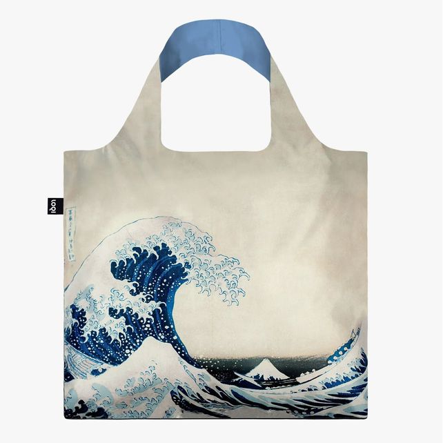 The Great Wave, 1831 Recycled Bag, Hokusai LOQI