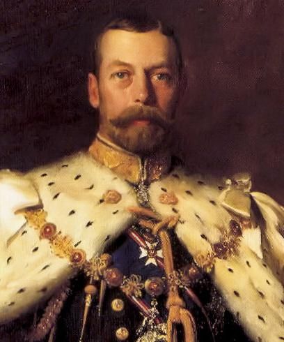 Portrait of George V in Coronation Robes