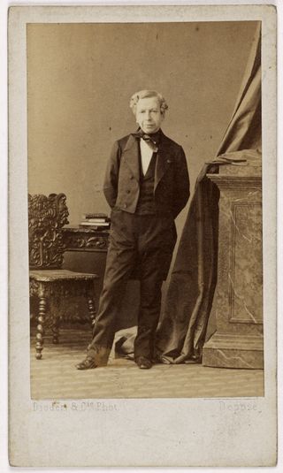 Portrait de Paul Henri Ernest de Royer, (1808-1877), (magistrat, président de la Cour des Comptes)