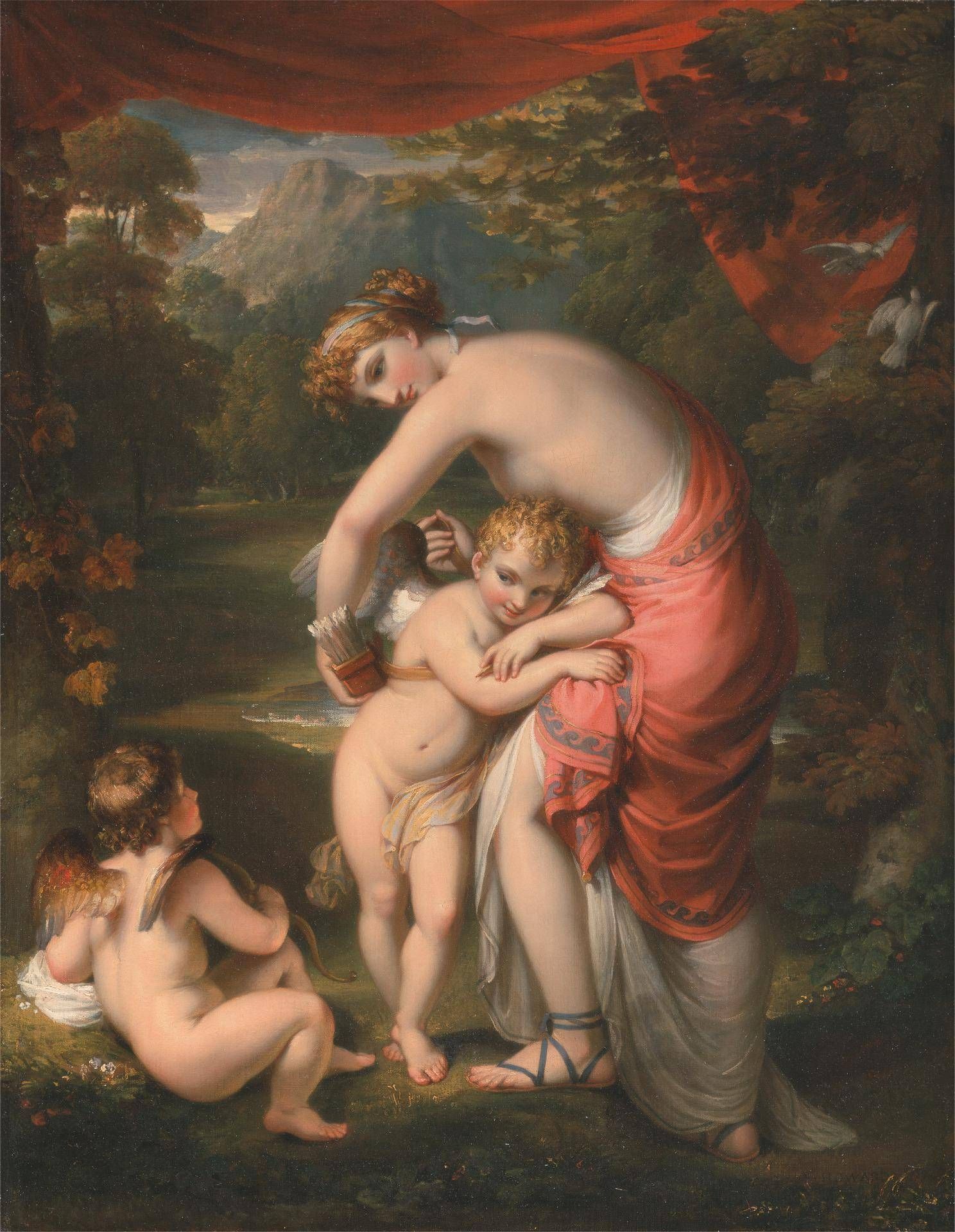 Venus and Cupid