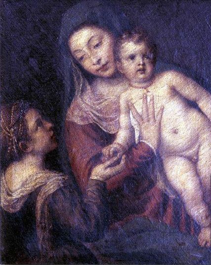 Madonna and Child with Saint Catherine of Alexandria