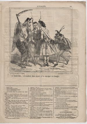 Le Charivari, trente-deuxième année, jeudi 31 décembre 1863