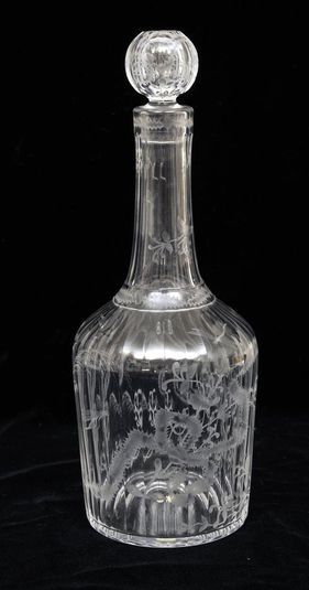 Decanter and Stopper, 1872