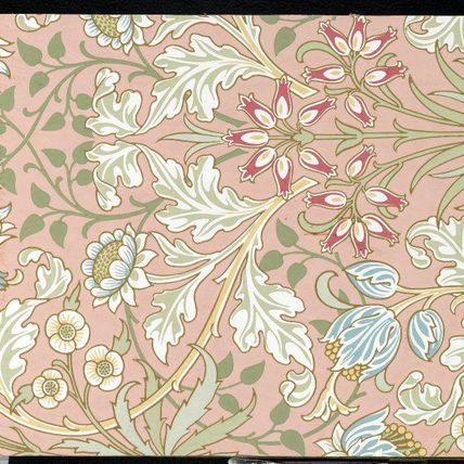 Wallpaper - Hyacinth, pattern #480