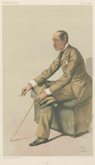 Politicians - Vanity Fair - 'B'. The Marquis of Blandford. June 18, 1881