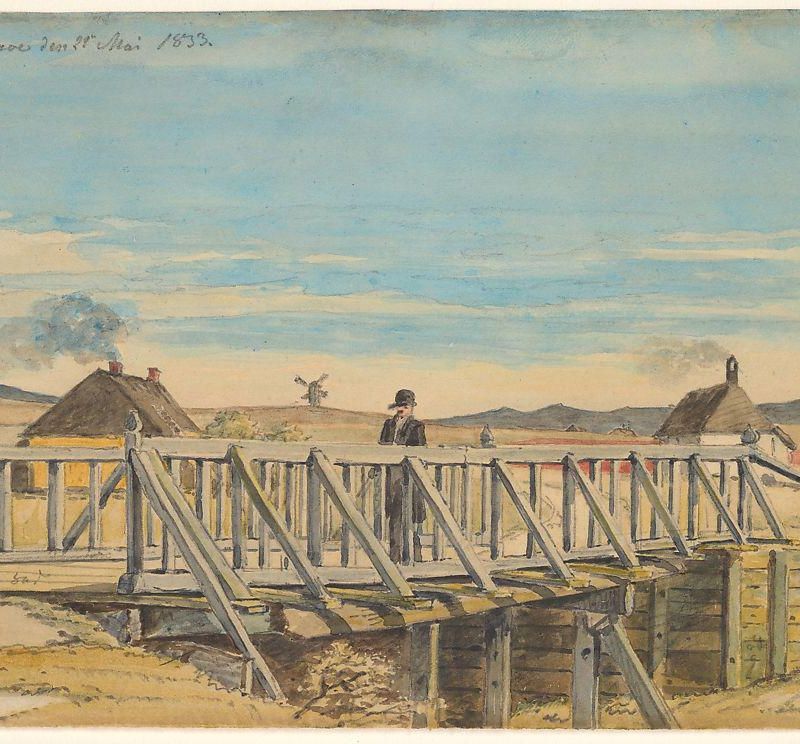 Landscape with a Bridge Near Mosbjerg