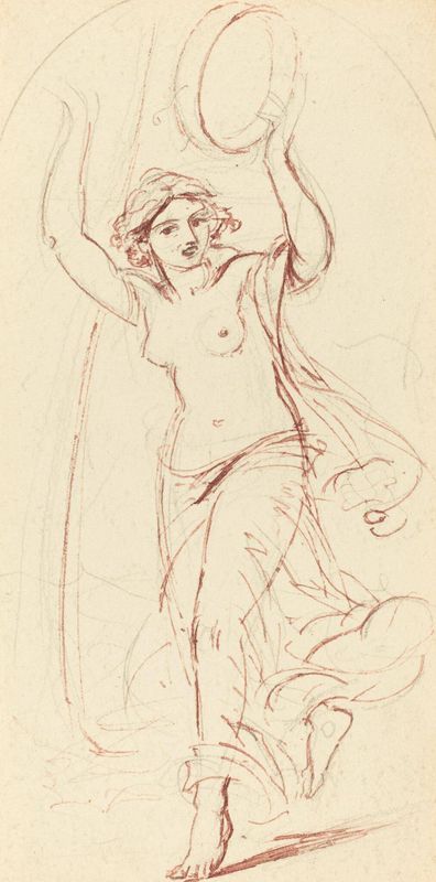 Dancing Woman with a Tambourine
