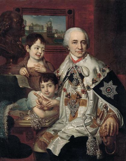 Portrait of Count G.G. Kushelev