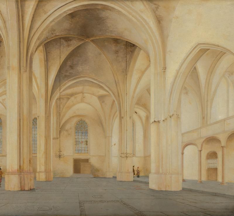 The Interior of the Cunerakerk in Rhenen