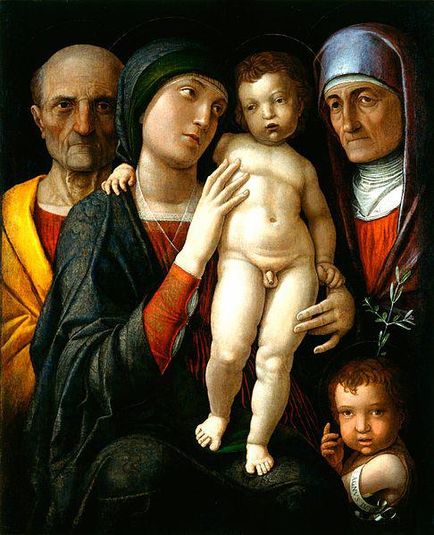 Holy Family with Saints Anne and John the Baptist (Mantegna)