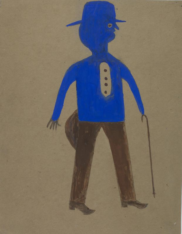 Untitled (Man in Blue and Brown)
