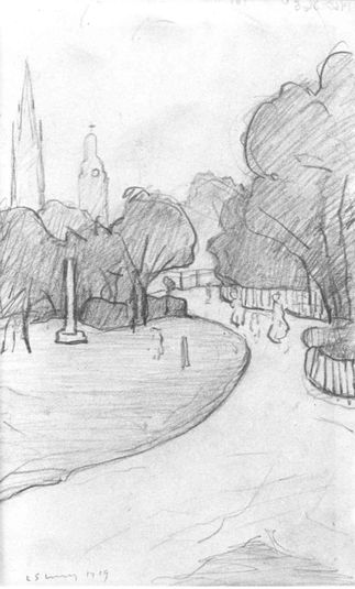 Peel Park sketch