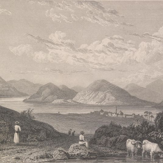 The Lake of Genesareth and Town of Tiberias