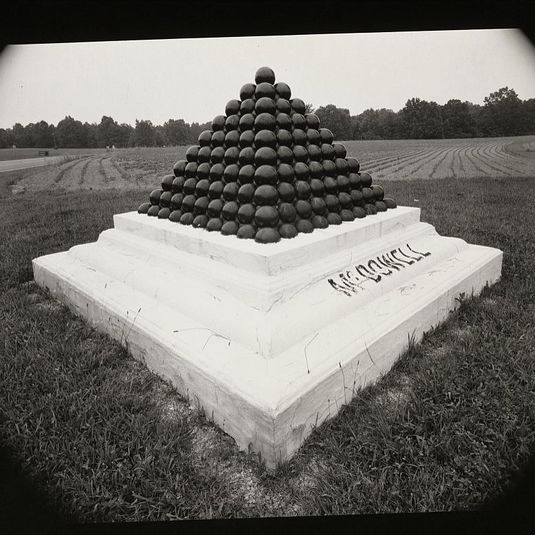 Cannonball Monument, Shiloh Battlefield. TN 22, near Shiloh, Tennessee