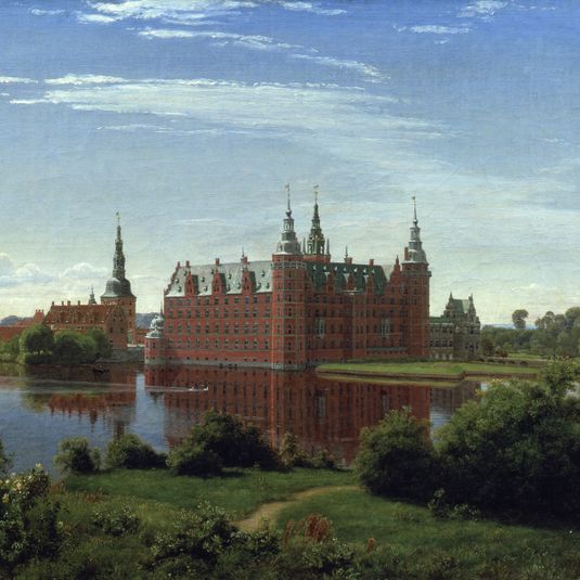 Frederiksborg Slot set fra Jægerbakken