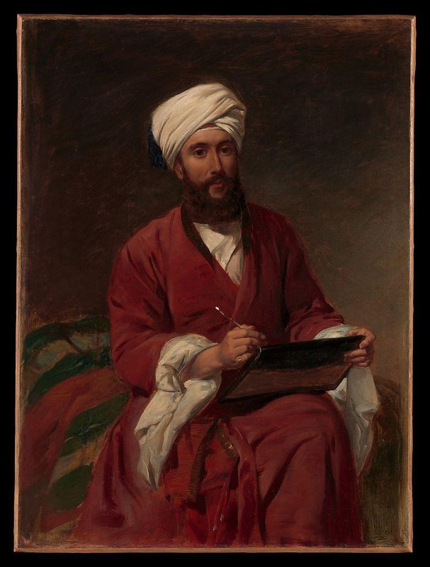 William Edward Dighton (1822–1853) in Middle Eastern Dress