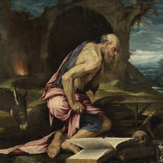 St Jerome in the wilderness