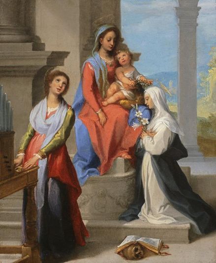 The Virgin and Child with Saints Catherine of Siena and Cecilia