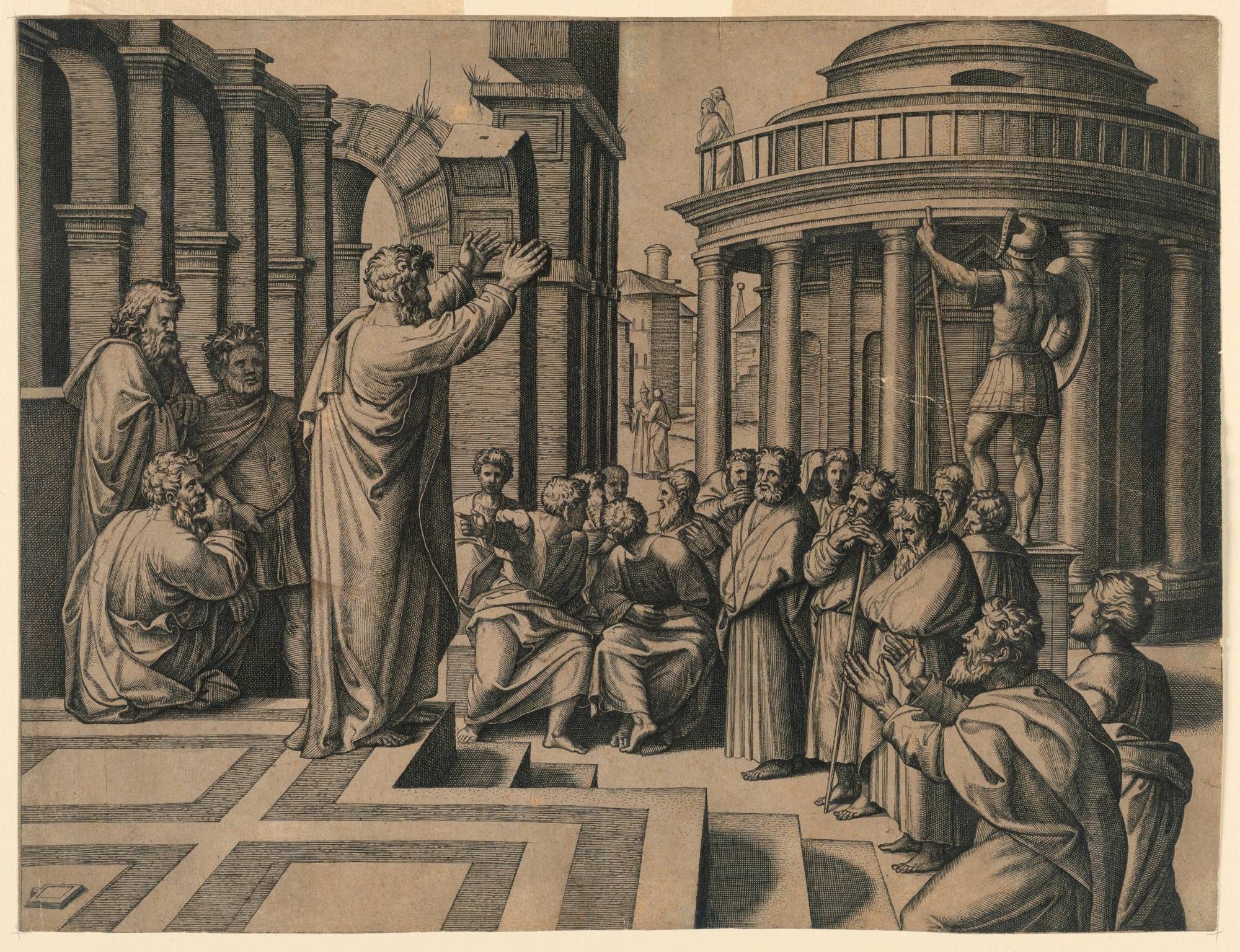 Saint Paul Preaching at Athens