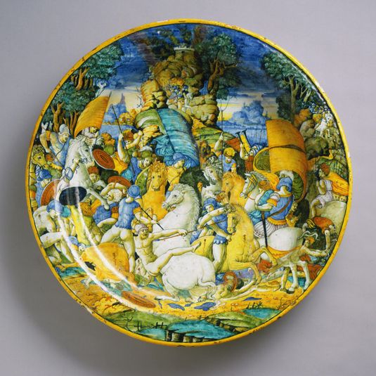 Dish with the Destruction of Troy