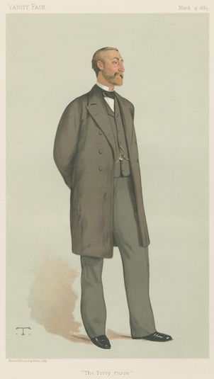 Politicians - Vanity Fair. 'The Privy Purse' The Rt. Hon. Gen. Sir Henry Ponsonby. 17 March 1883