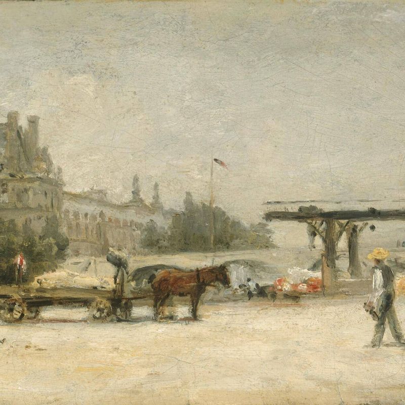 View of the Louvre