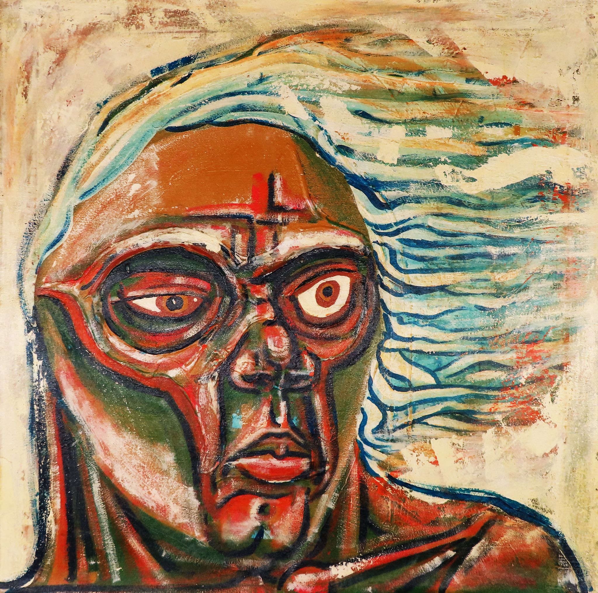 Untitled (Head with Soulful Eyes)