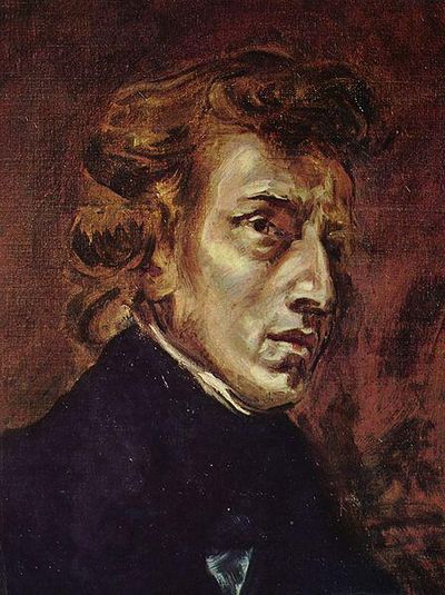 Portrait of Frédéric Chopin, composer