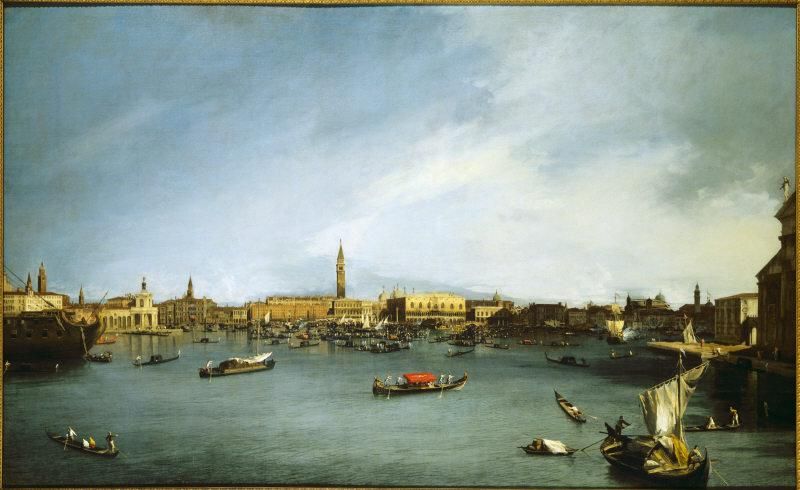 The Bacino di San Marco, Venice, seen from the Giudecca