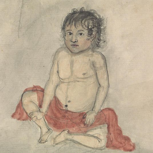 Child with a Red Cloth