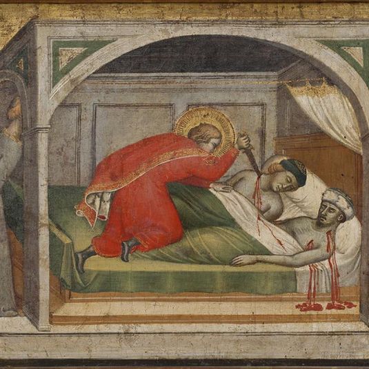 St Julian (the Hospitaller) Murdering his Parents
