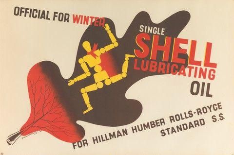Official for Winter: Shell Lubricating Oil