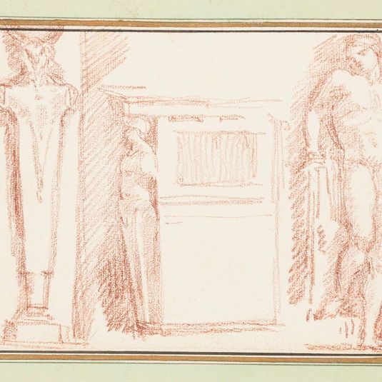 Studies with figure of Apollo from Raphel's School of Athens