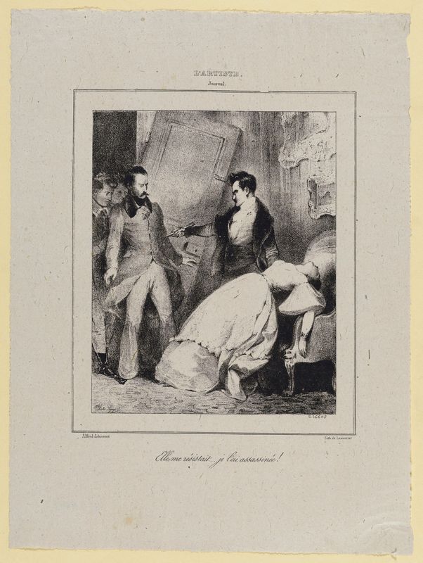 Antony, d'Alexandre Dumas : Elle me resistait, je l'ai assassinée!