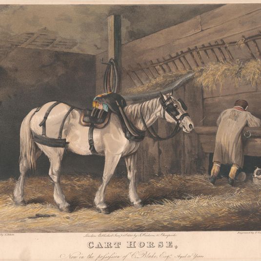 Set of six: 2. Cart Horse