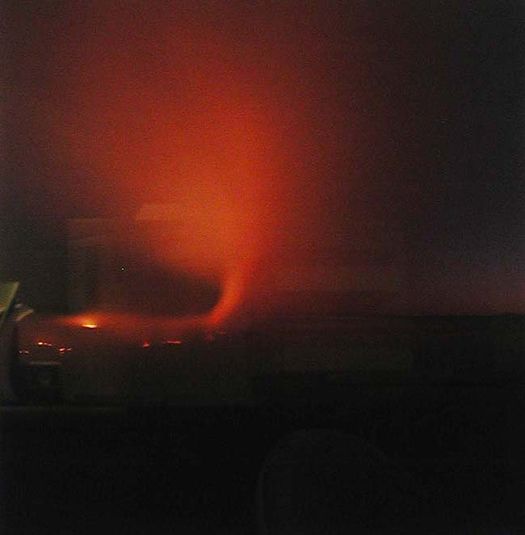 Prairie Fire, Easter Night - 1991, Chase County, KS