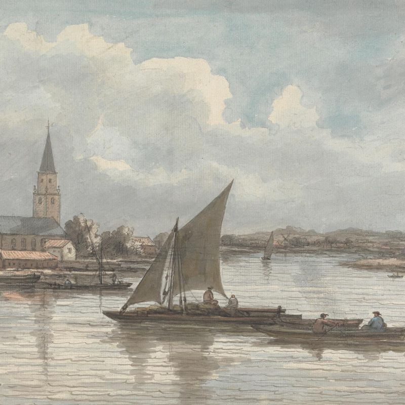 View on the Thames at Batersea