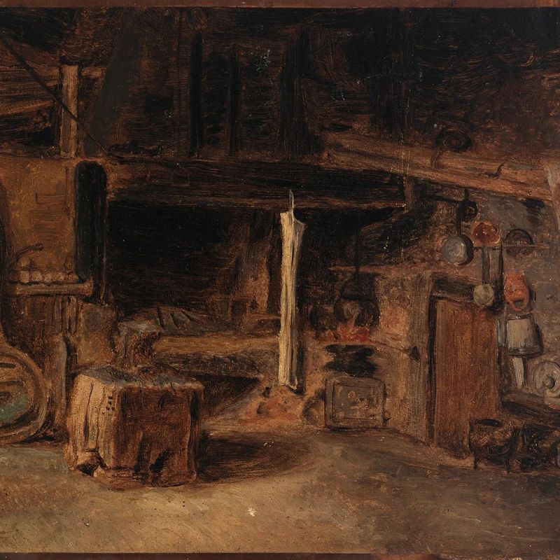 Interior of a Smithy