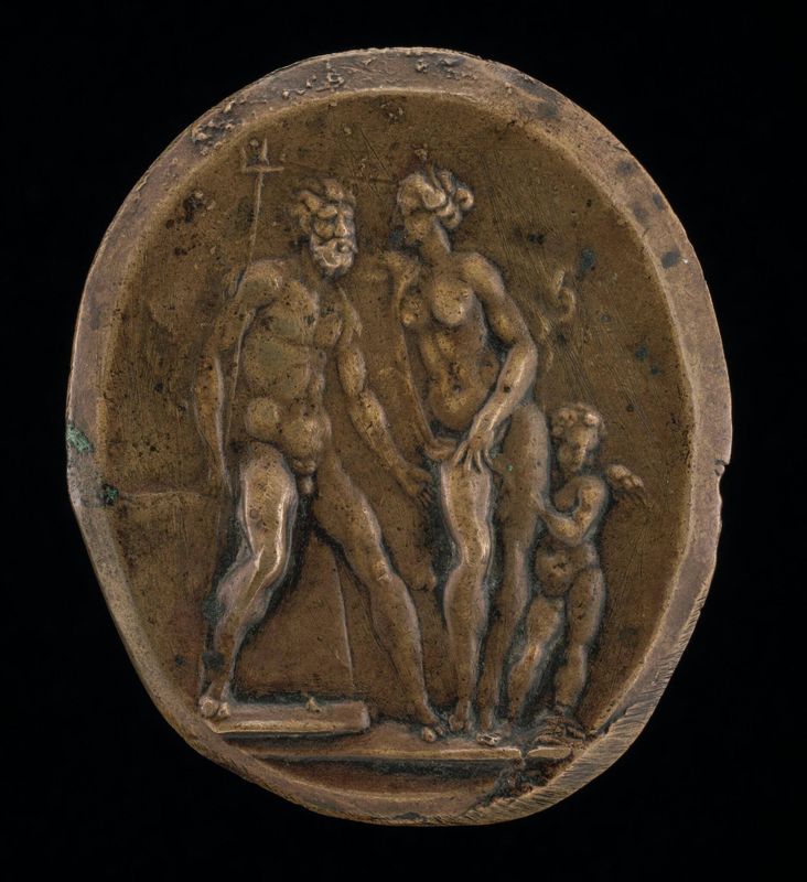 Neptune, Amphitrite and Cupid