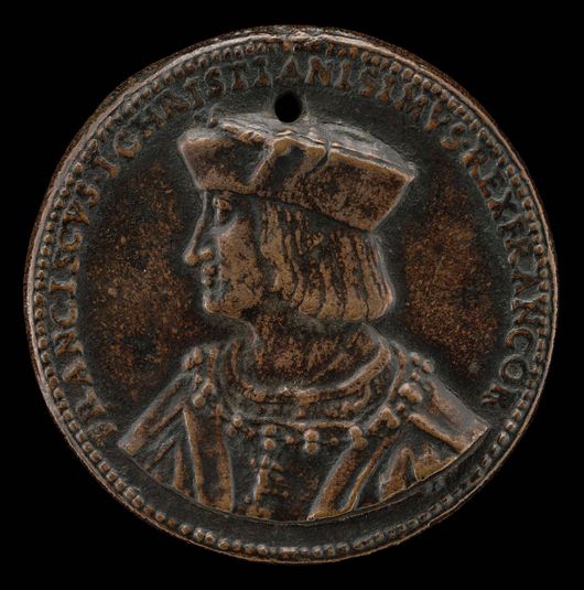 François I, 1494-1547, King of France 1515 [obverse]