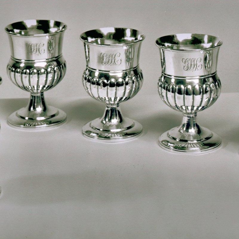 Set of Five Goblets